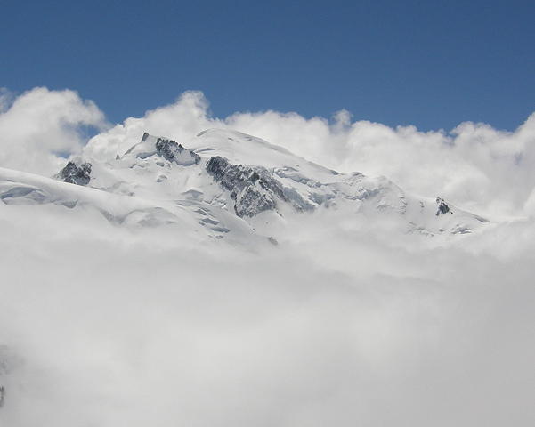 O Monte Branco descoberto