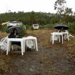 Esperando à chuva...