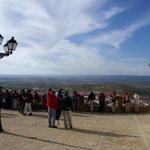 No miradouro em Hornachos