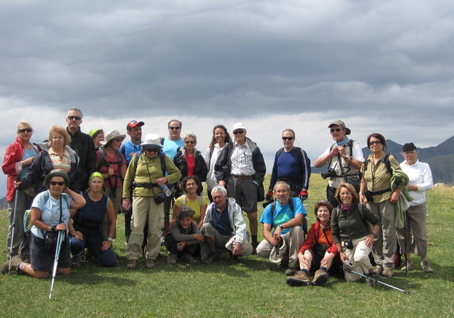 O grupo que subiu ao Pic de Cubil (2358m)