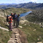 A caminho do Coll de Pessons