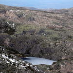 Lagoa da Paixão gelada