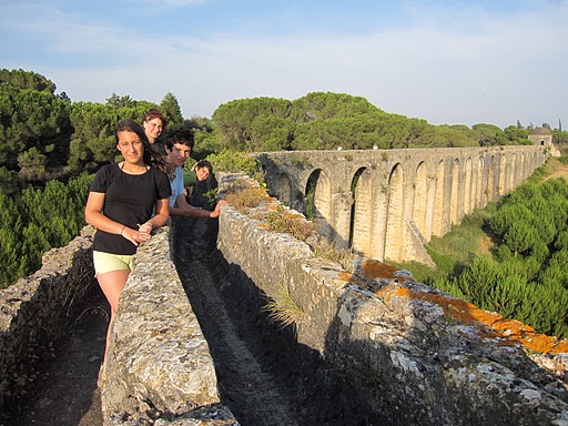 A juventude no Aqueduto de Pegões