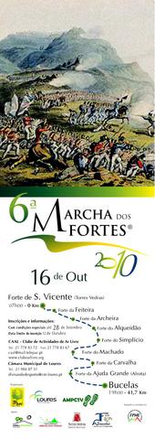 Cartaz da 6ª Marcha dos Fortes