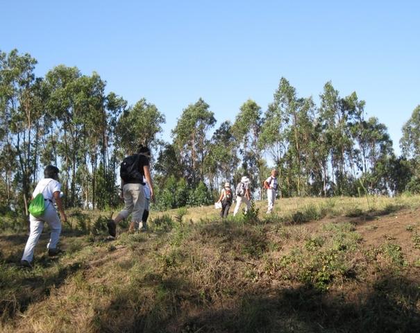 A chegar ao Forte do Machado