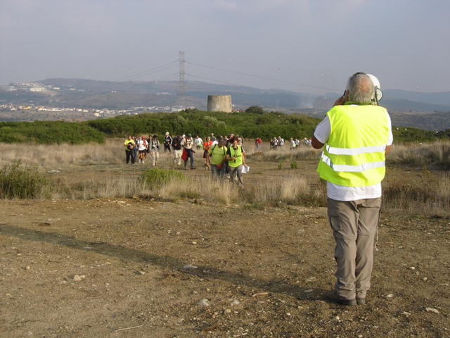 Chegada ao Forte da Ajuda Grande