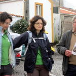 As organizadores e o Presidente da Junta de Vila Franca do Rosário