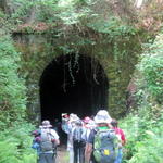 À entrada para o último túnel