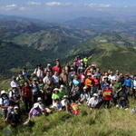 No Pico Pandescura (1000m) depois de vencermos 750m de desnível