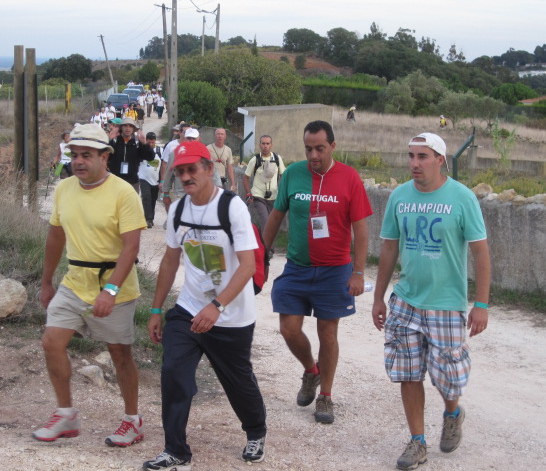 8ª MARCHA dos FORTES® - Chegada ao minuto exacto ao Forte do Arpim!