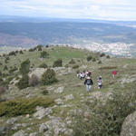 A caminho do Cerro de S. Bernardo