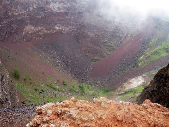 Cratera tapada do Vesúvio