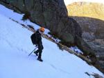 "treinar" os crampons no Corredor da Ponte