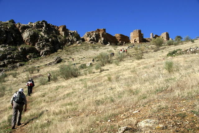 Ruinas da fortaleza árabe