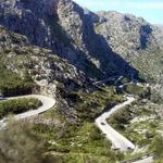 6 de Abril - estrada para Sa Calobra