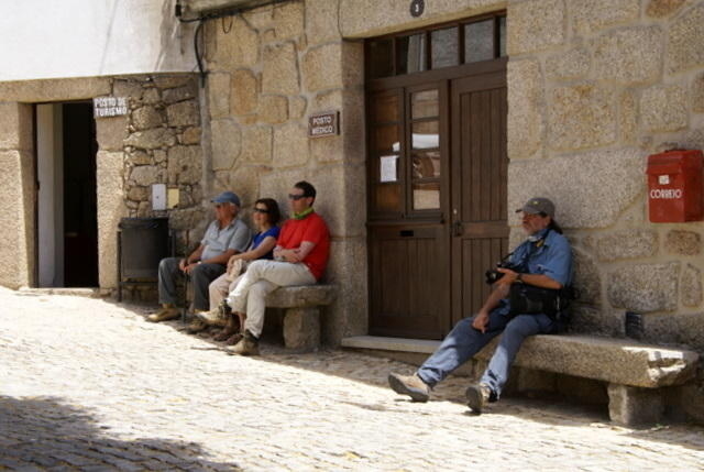 Descanso no Posto de Turismo