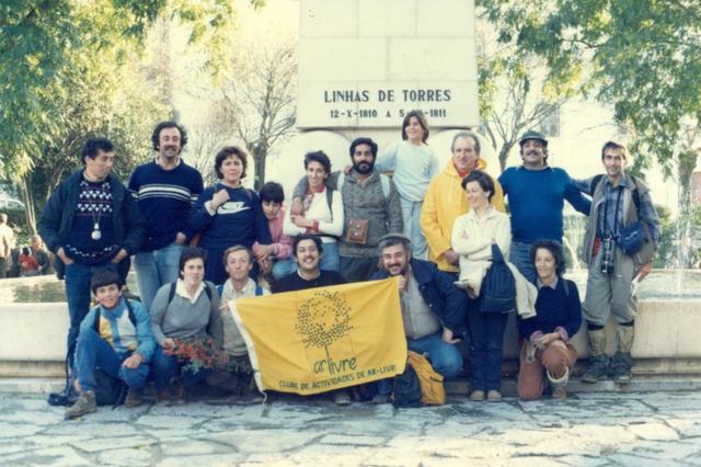 Fim do 3º dia, junto ao monumento