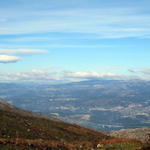 Ao fundo, terras do Barroso e Gerês