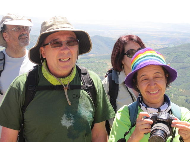 Fotógrafos no "balcão" da Extremadura