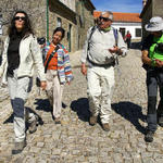 Caminheiros enchem as ruas de Monsanto