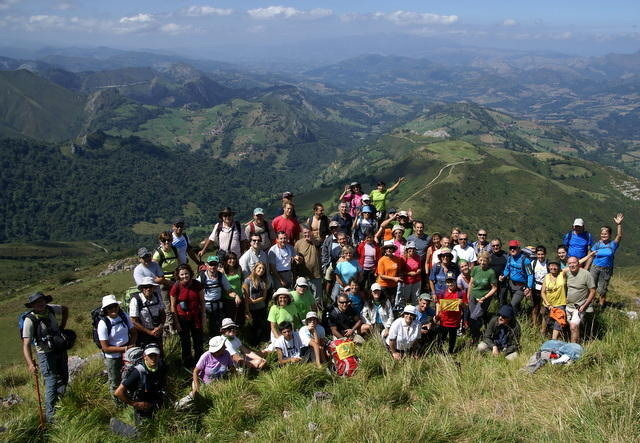 No Pico Pandescura (1000m) depois de vencermos 750m de desnível