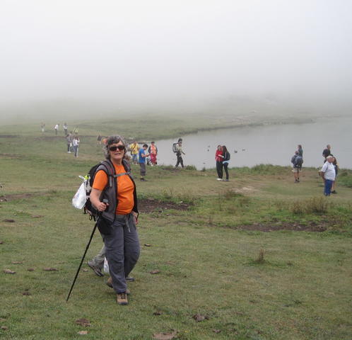 No lago Ercina