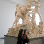Museu Arqueológico Nacional de Nápoles Escultura feita de uma só peça de mármore