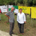 Manuel Silva e prof Marcelino, apoiante de sempre da MARCHA dos FORTES®
