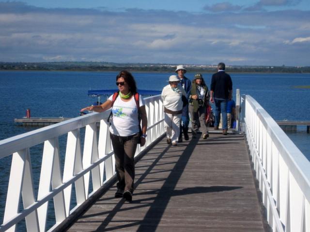 Regresso do passeio fluvial