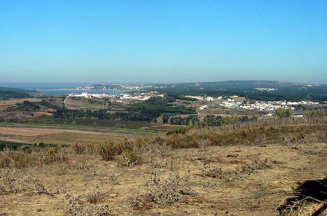 Vista da Lagoa de Óbidos