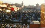 Marrakech Praça Jemaa el-Fna 06NOV93