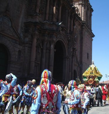 Procissão em Cusco