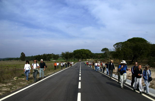 A caminho do Fluviário